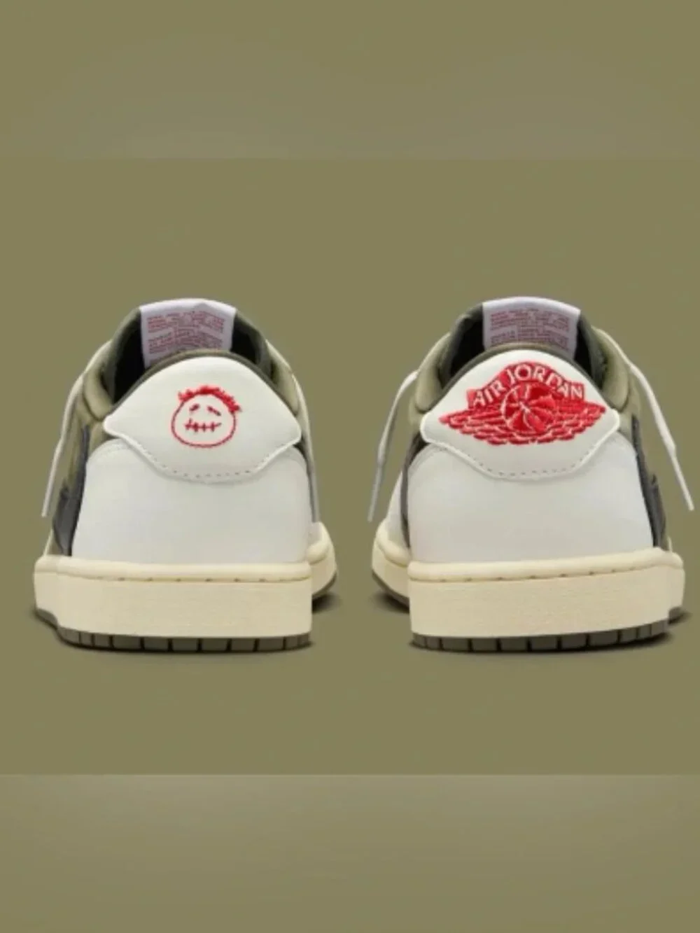 Travis Scott x Air Jordan 1 Low OG “Medium Olive”
